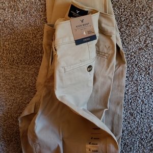 AEO Khaki Kick Boot 4 Regular